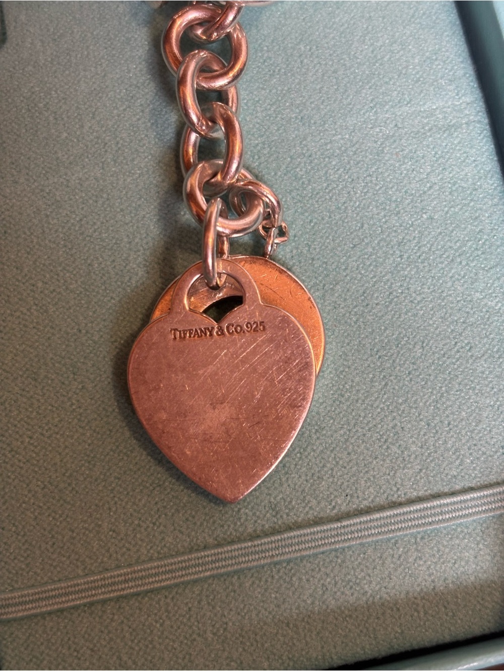 Authentic Tiffany & Co Toggle Heart Tag necklace - Picture 5 of 6